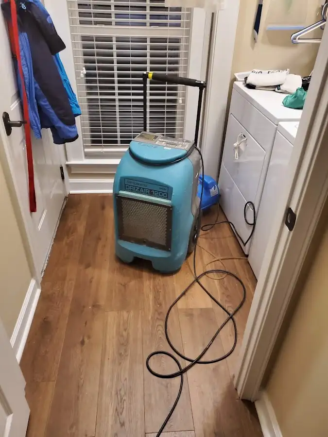 Commercial dehumidifier deployed for Flood Damage Cleanup in North Port